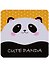 Подставка под чашку Cute panda (ПЧ2018-11) - 0