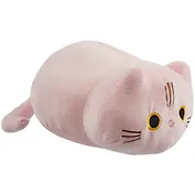 Мягкая игрушка Котик розовый (28х17) (12-1438-SP11-3)