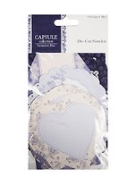 Набор для скрапбукинга (на подложке) (в пакете) (6 дизайнов) (18шт) PARISIENNE BLUE