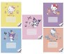 Тетрадь в клетку Centrum «Hello Kitty+Kuromi» в ассортименте, 12 листов