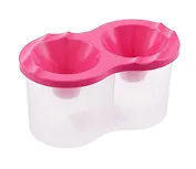 Стакан-непроливайка двойной, ассорти, Рисовашка