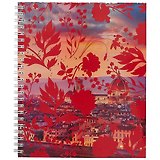 Тетрадь в клетку Unnika, "Сквозь лепестки", 96 листов, в ассортименте