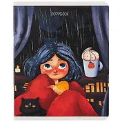 Тетрадь в клетку Listoff, "Сказочные истории", 48 листов, в ассортименте