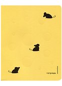 Тетрадь общая «Total yellow. Сheese», 48 листов в клетку, A5, в ассортименте - Listoff - 2
