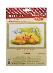 Набор для вышивания крестом Риолис Утята (1322) (651610) (40х25см) (упаковка)