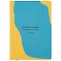Ежедневник полудат. А5 160л "Stains" оранжевый, иск.кожа, интегр.переплет, ляссе - 0
