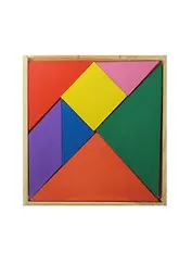 Головоломка Танграм (291005) (многоугольники/7 элементов) (3+) (упаковка)