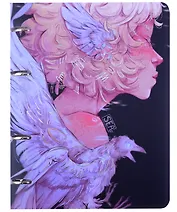 Тетрадь на кольцах в клетку Listoff, "Крылья (Эксклюзив)", 100 листов