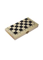 Шахматы деревянные (25х12,5) (11098400) (3+) (упаковка)