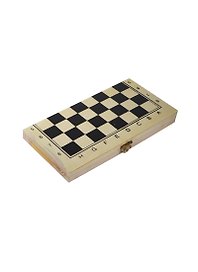Шахматы деревянные (25х12,5) (11098400) (3+) (упаковка)