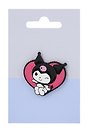 Значок Sanrio Мордочка в сердечке (металл)
