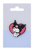 Значок «Мордочка в сердечке», металл, Sanrio - 0