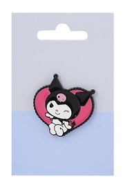 Значок «Мордочка в сердечке», металл, Sanrio