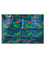 Клеенка для уроков труда "Акулы" 500*700мм, ПВХ, блистер