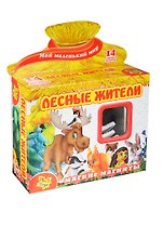 Игр. набор на магнитах Лесные жители (VT3101-04) (14 мяг. магнитов) (Мой маленький мир) (коробка)