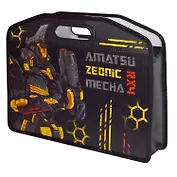 Папка для тетрадей А4 "Кибер" полипропилен, 37*30*11 см, молния, дно с расширением