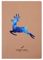 Тетрадь в линейку Forest deer, B5, 40 листов, в ассортименте