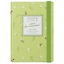 Записная книжка А6 96л кл. "CREATOR. Chamomile" 7БЦ, лам.soft touch, резинка, офсет