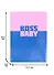 Книга для записей А5 80л кл. "Бэби босс" интегр.переплет, глянц.ламинация - 1