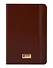 Записная книжка А6- 70л кл. "Universal" коричневая, инт.переплет, Schiller - 0