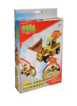Конструктор 3D пазл Бульдозер (мал) (BBA0712-100) (10410) (Bebelot Basic) (коробка)