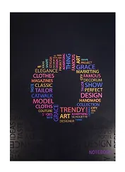 Блокнот А4 80л кл. "Найди свое слово" карт.обл., выб.лак, склейка, ассорти, ПЗБФ