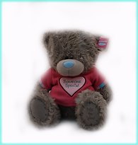 Мишка MTY 30 см в футболке с сердечком Someone Special (G01W3043)