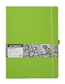 Скетчбук 21*29.7 80л "Sketchmarker" зеленый луг, 140г/м2, слоновая кость, тв.обл