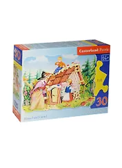 Пазлы 30 MIDI B-03457 Пряничный домик (32х23см) (4+) (коробка) (Castorland)