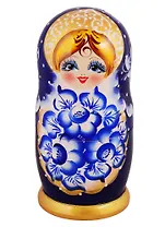 Матрешка 7 в 1 (Гжель, Эскиз 04) (М07220404)