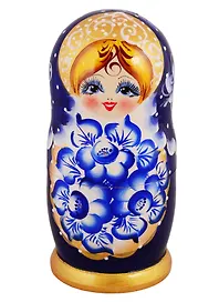 Матрешка 7 в 1 (Гжель, Эскиз 04) (М07220404)