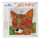 Пазл, Оригами 360эл., 47*47см, Цветная Серия, Арт-терапия Лиса+плакат 04133