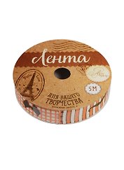 Лента декоративная «Мечта», 1.5 см х 5 м, Арт Узор