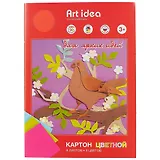 Набор цветного картона, 8 цветов, А4