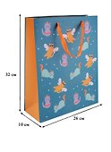 Пакет А4 32*26*10 "Кошечки" дет., бум.мат.ламинат - 1