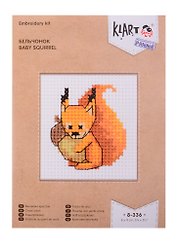 Набор для вышивания Klart 8-336 Бельчонок