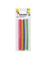 Стержни для клеевого пистолета MAZARI (M-9870-0.7-6OPP) (с блестками) (6шт) (10х0,7см) (6+) (упаковка)