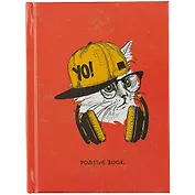 Записная книжка А6 64л кл. "Positive Book 5" 7БЦ, глянц.ламинация, диз.блок