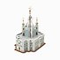 Пазл, IQ 3D PUZZLE, 8,7*6,8*10,7смСмольный Собор, Санкт-Петербург - 1