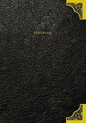 Дневник Тома Реддла (артефакт из фильма, обложка из эко-кожи, металлические уголки)