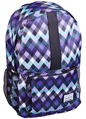 Рюкзак школьный "Синие ромбы"