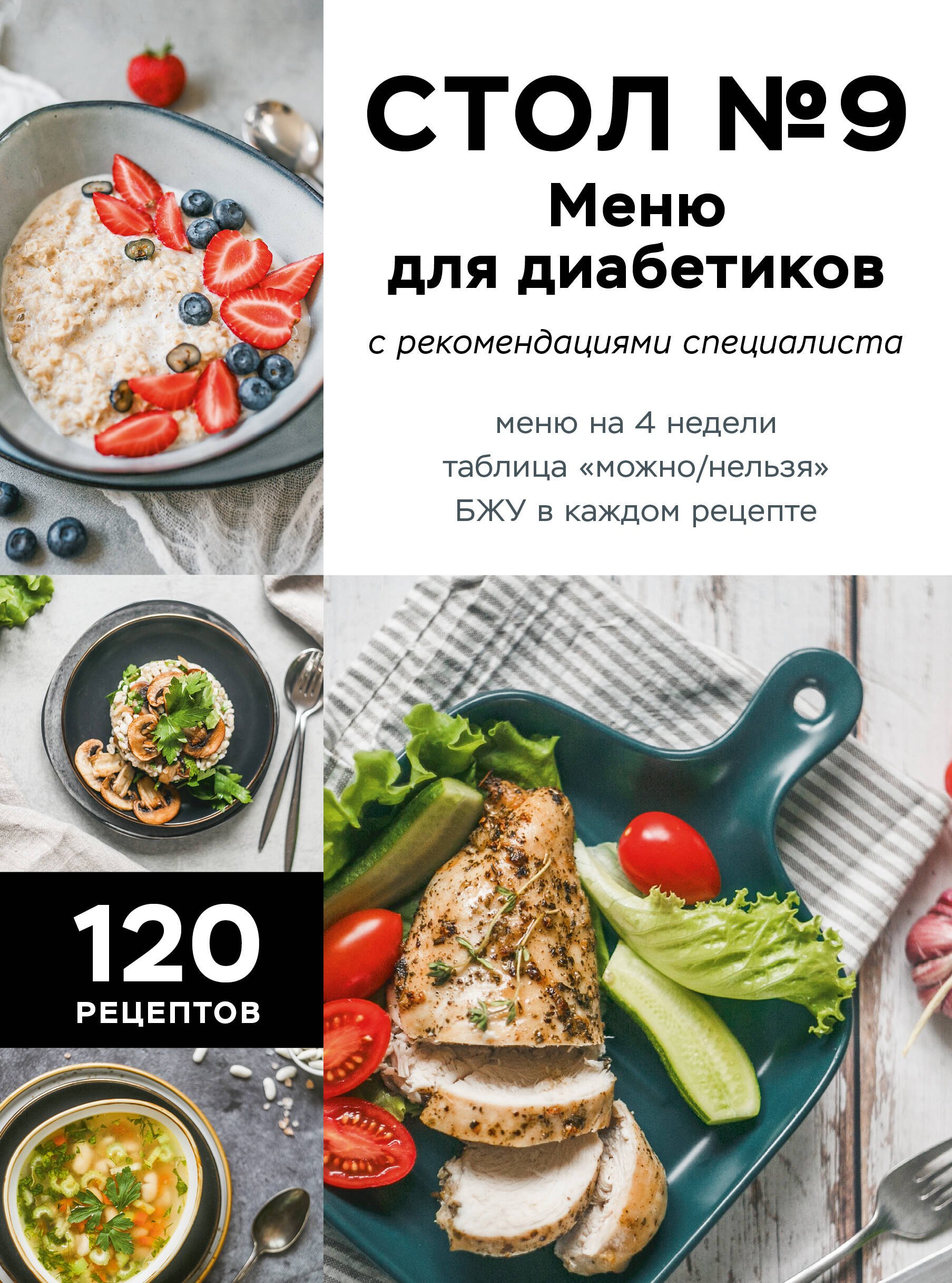

Стол №9. Меню для диабетиков с рекомендациями специалиста