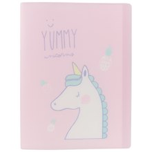 Папка с файлами «Pastel Unicorn» А4, 30 файлов, ПВХ, в индивидуальной упаковке, в ассортименте