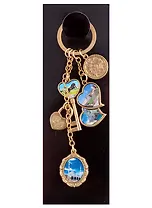 Брелок-гроздь Дагестан Махачкала (мет.вст.фольга цв.золото)