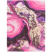 Папка с прижимом «Marble Amethyst», А4, пластик, Erich Krause