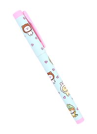 Шариковая ручка синяя, «Kawaii. Зверюшки»