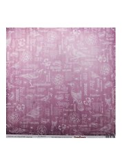 Бумага д/скрапбукинга двусторон. Райские Птицы Мелодия (SCB220606305) (30,5х30,5см) (10шт.) (180
