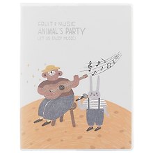Тетрадь общая «Animal's party», 78 листов в линейку, А5, в ассортименте - JoyTop