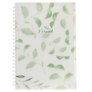 Тетрадь общая «Natural Leaves», 80 листов в клетку, А5 - Hatber