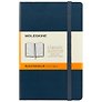 Записная книжка «Classic Pocket» А6, 96 листов в линейку, синяя, Moleskine